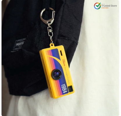 Nandy Home Mini Dijital Retro Kamera - Selfie Video Vlog Kamerası Mini Fotoğraf Makinesi
