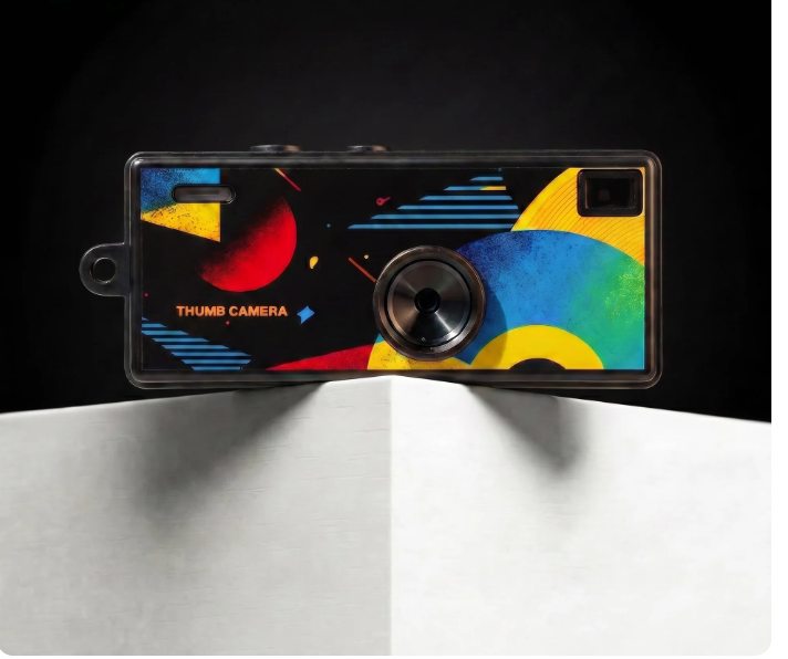 Nandy Home Mini Dijital Retro Kamera - Selfie Video Vlog Kamerası Mini Fotoğraf Makinesi